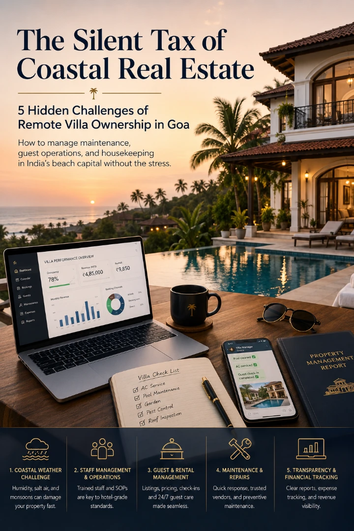 Luxury villa management in Goa