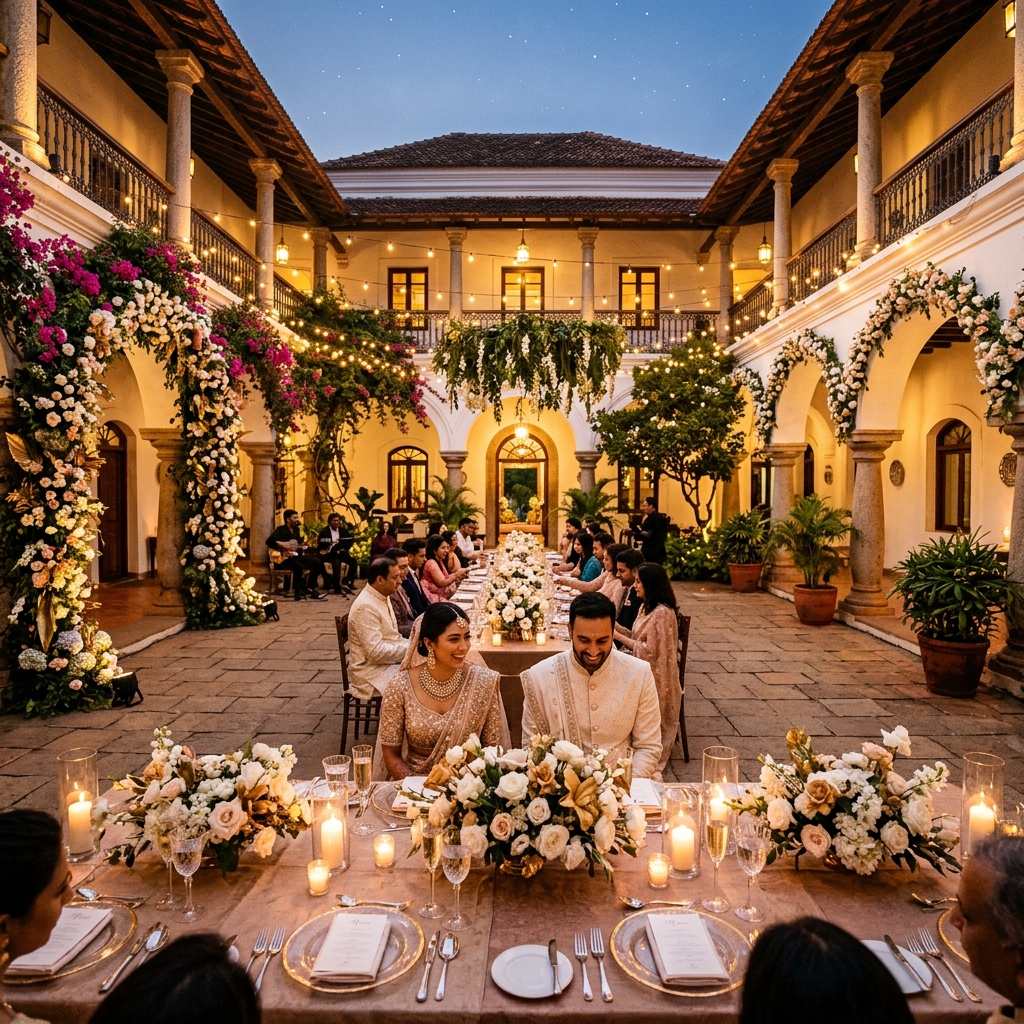 Heritage Estate Wedding in Goa