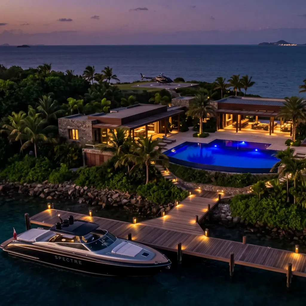The Island Sanctuary: Yacht & Estate Dual Access