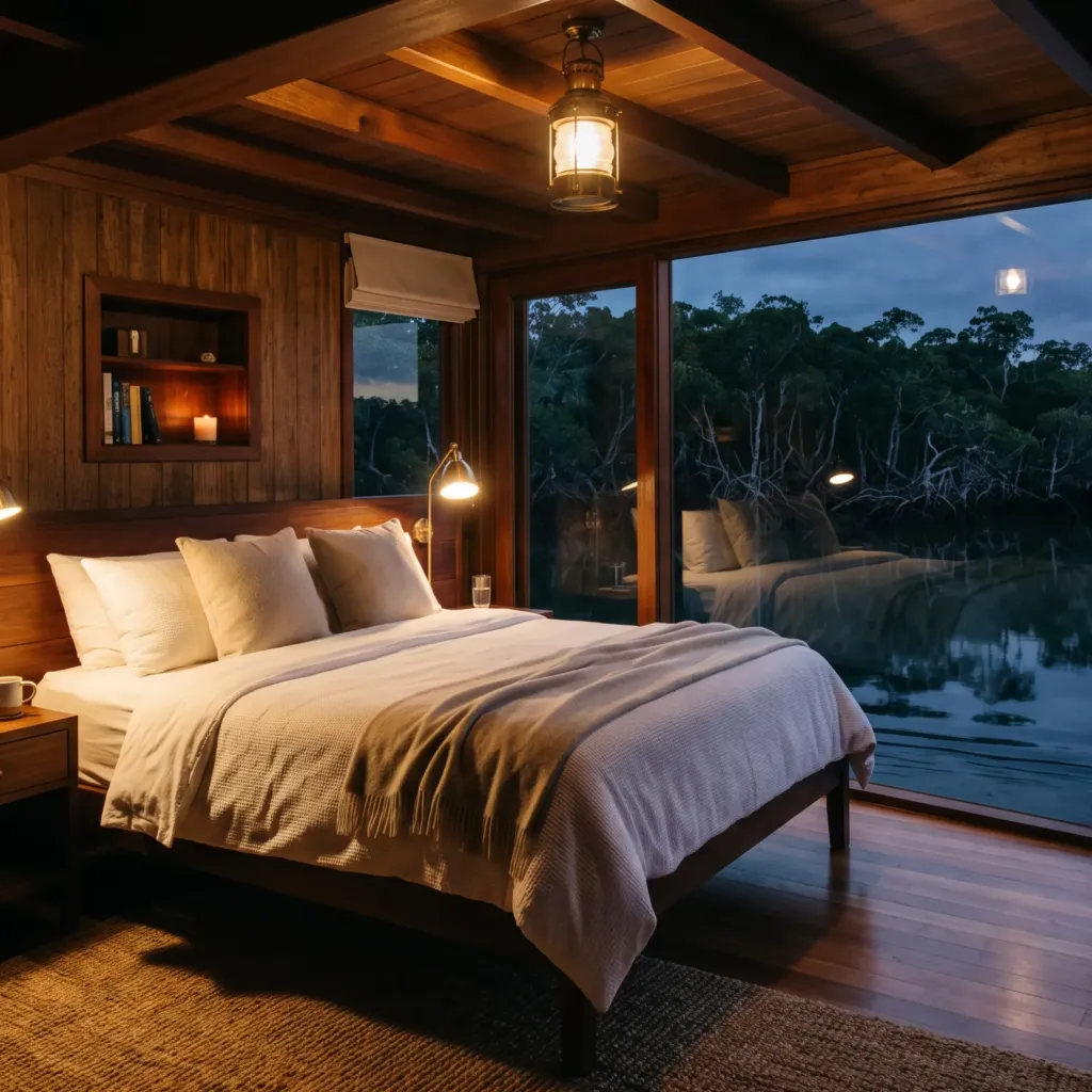 The Ethereal Houseboat: Floating Sanctuary