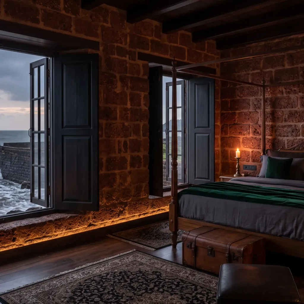 The Seawall Hideaway: Oceanfront Stone Suite