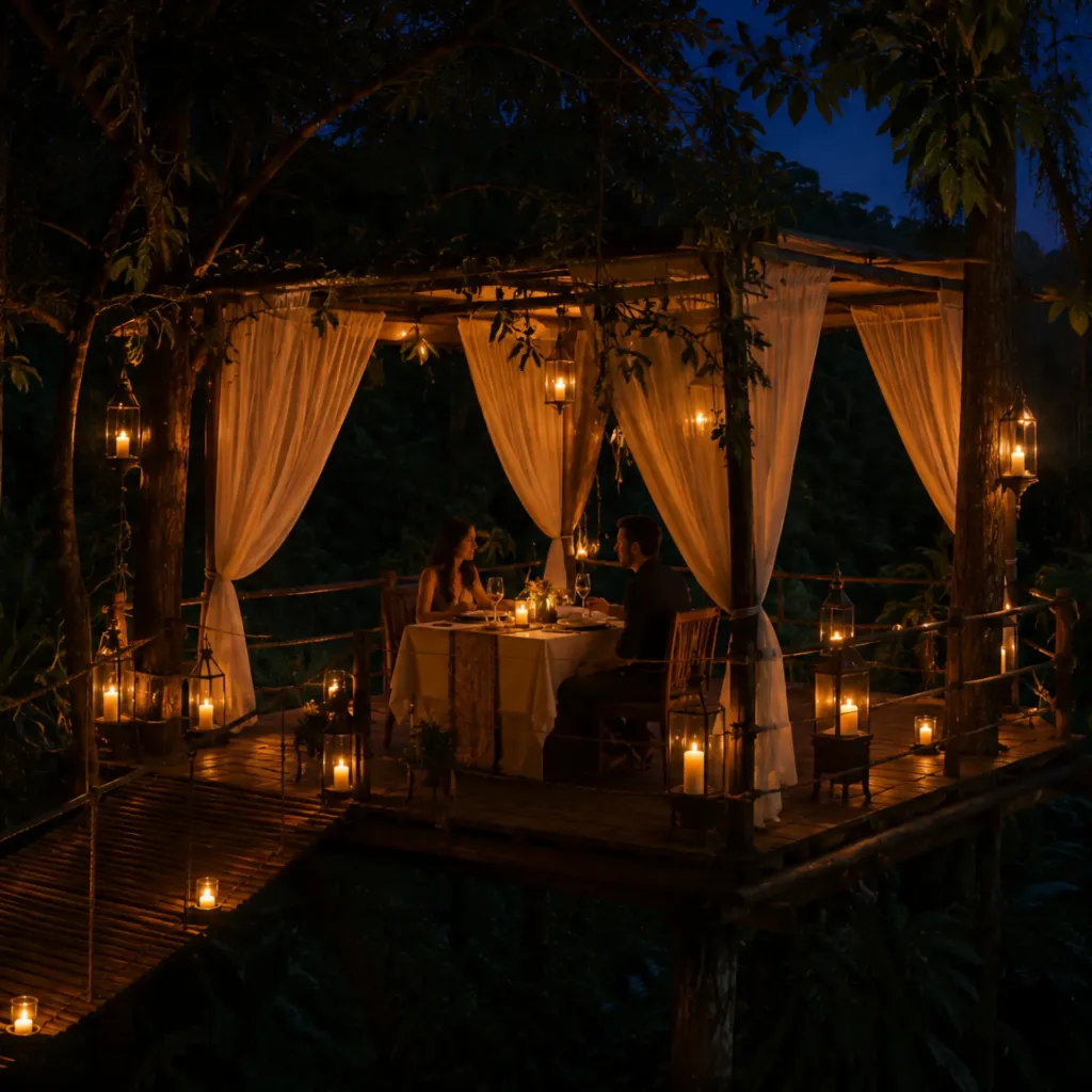 The Canopy Sanctuary: Elevated Dining Under the Stars