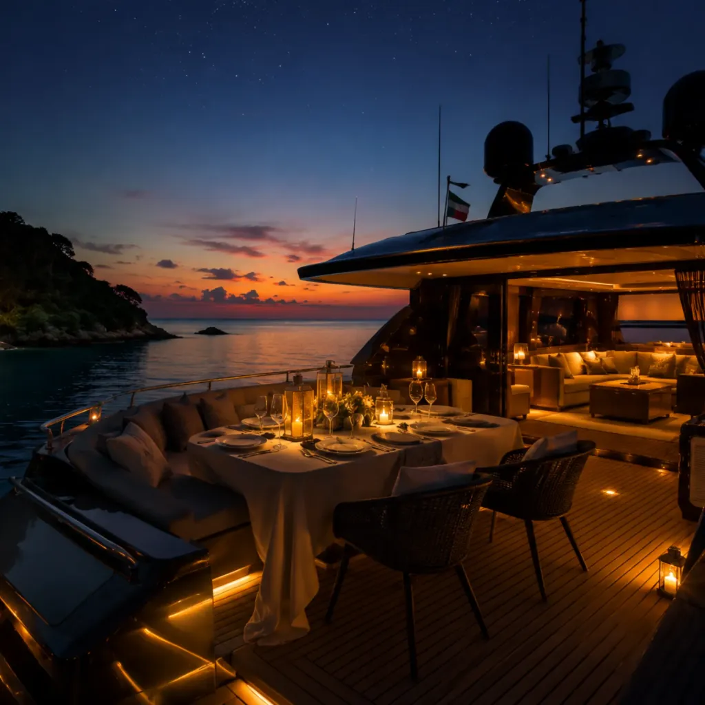 The Nocturnal Sail: Private Anchorage