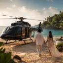 The Cinematic Escape: Private Island Helicopter Drop