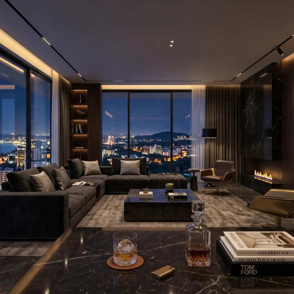 The Art Collector’s Penthouse: Skyline Indulgence