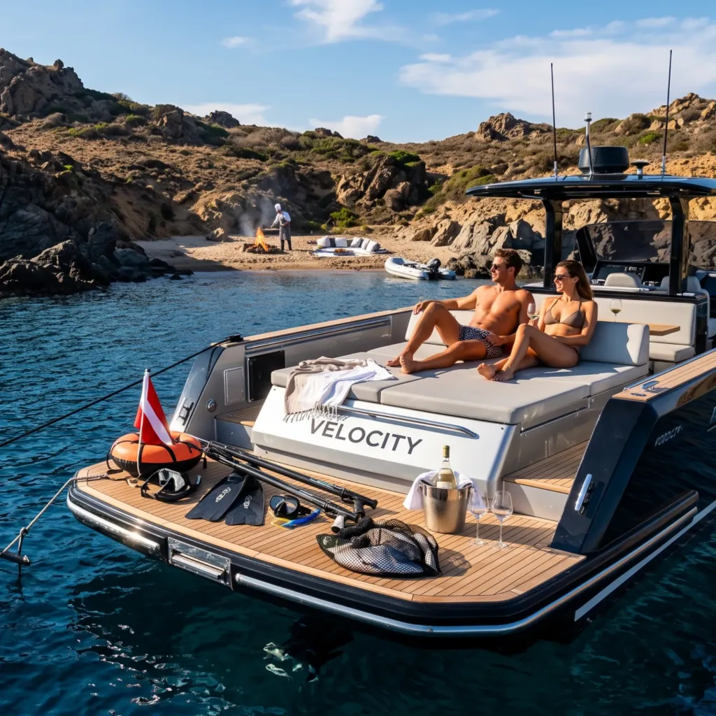 Nautical Hunt: Deep Sea Spearfishing & Island BBQ