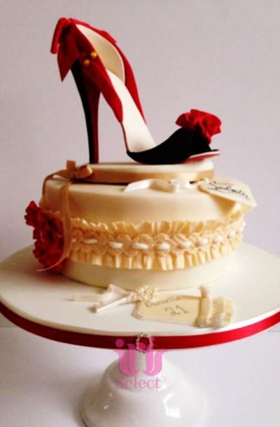 Christian Louboutin Stiletto Shoe Cake