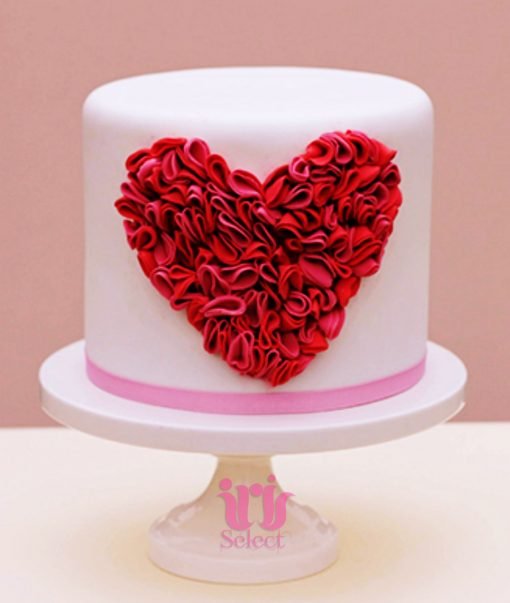 Heartfelt Love Cake