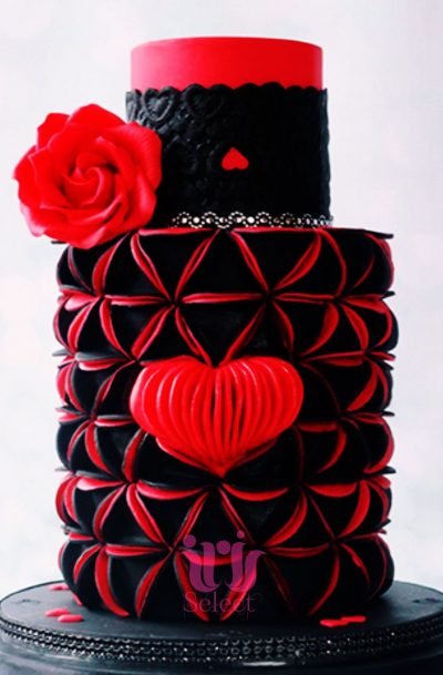 Legendary Love Tiered Cake