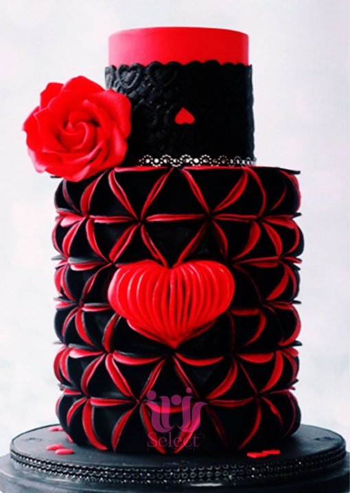 Legendary Love Tiered Cake