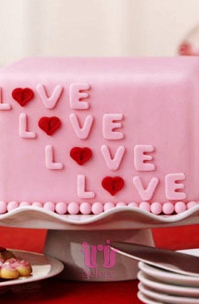 Love Cube Cake