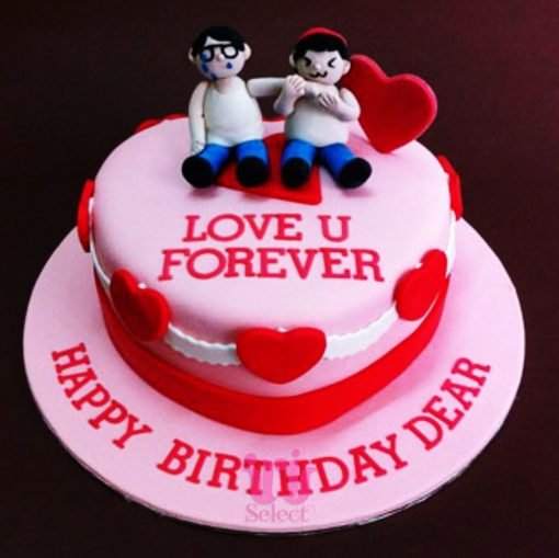 Love U Forever Cake