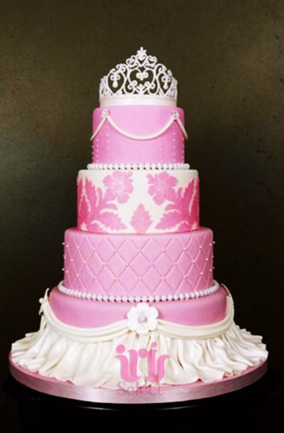 Pink Royalty Cake