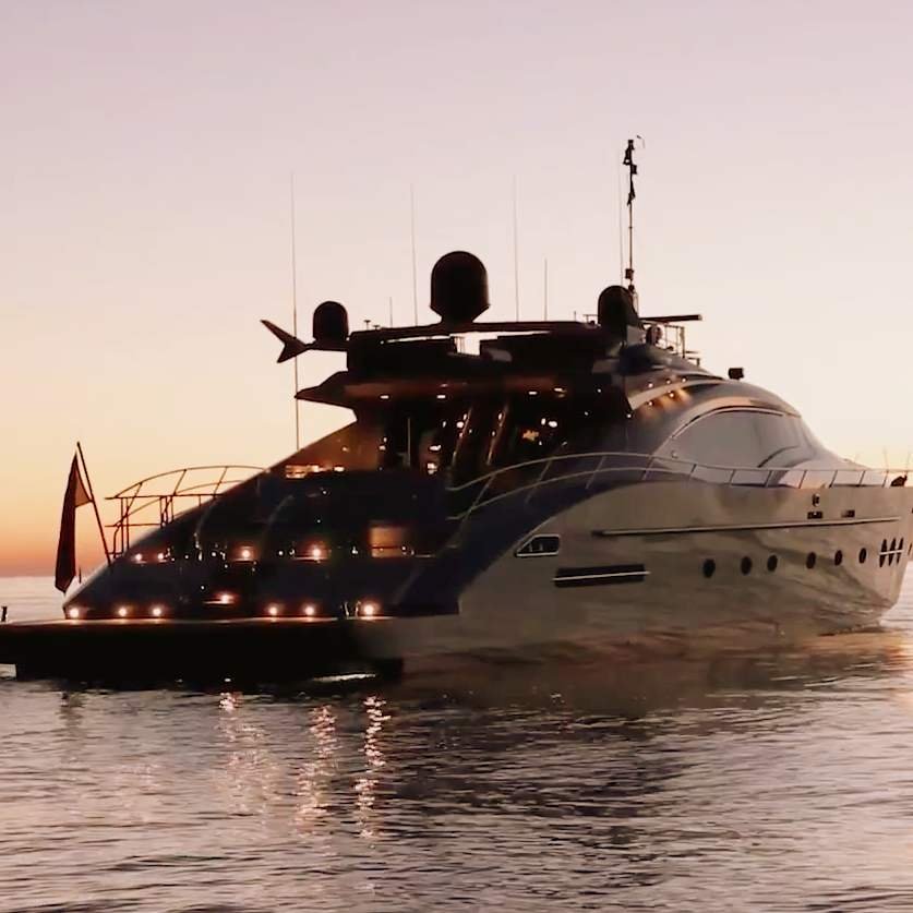 Luxury yacht